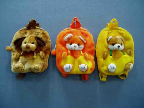 Animal Plush School Bag Series