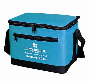 Insulated Two-Tone 6 Pack Cooler Bag (SCP-6706)